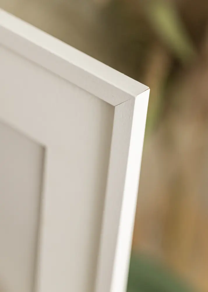 Cadre Edsbyn Blanc 10x10 cm - Passe-partout Blanc 7x7 cm