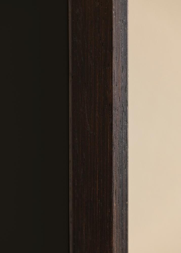 Cadre Globe Expresso 40x100 cm - Passe-partout Noir 30x91 cm