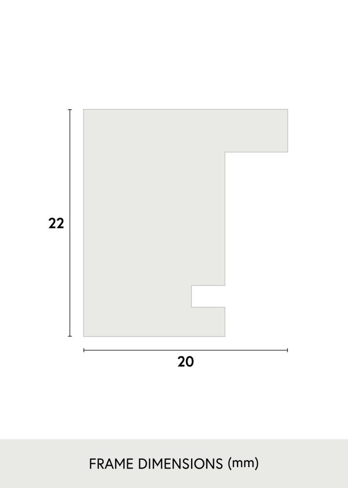 Cadre Varjo Marron Foncé 40x60 cm