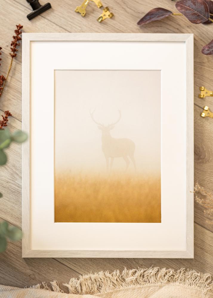 Cadre Ares Verre acrylique White Oak 21x29,7 cm (A4)