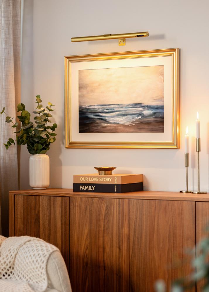 KAILA Halo Éclairage pour Tableaux à Piles 50 cm - Or