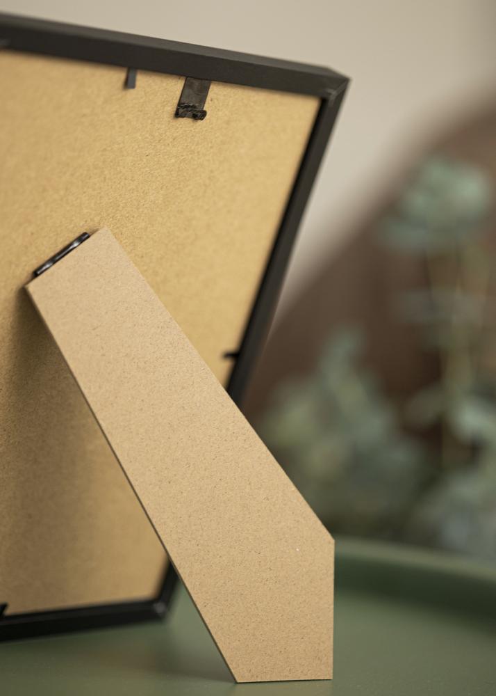 Cadre Trendy Noir 20x25 cm - Passe-partout Noir 14x18 cm