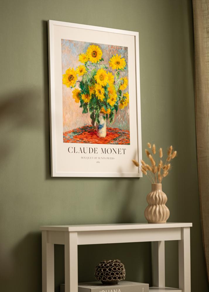 Cadre Deco Verre acrylique Blanc 60x60 cm