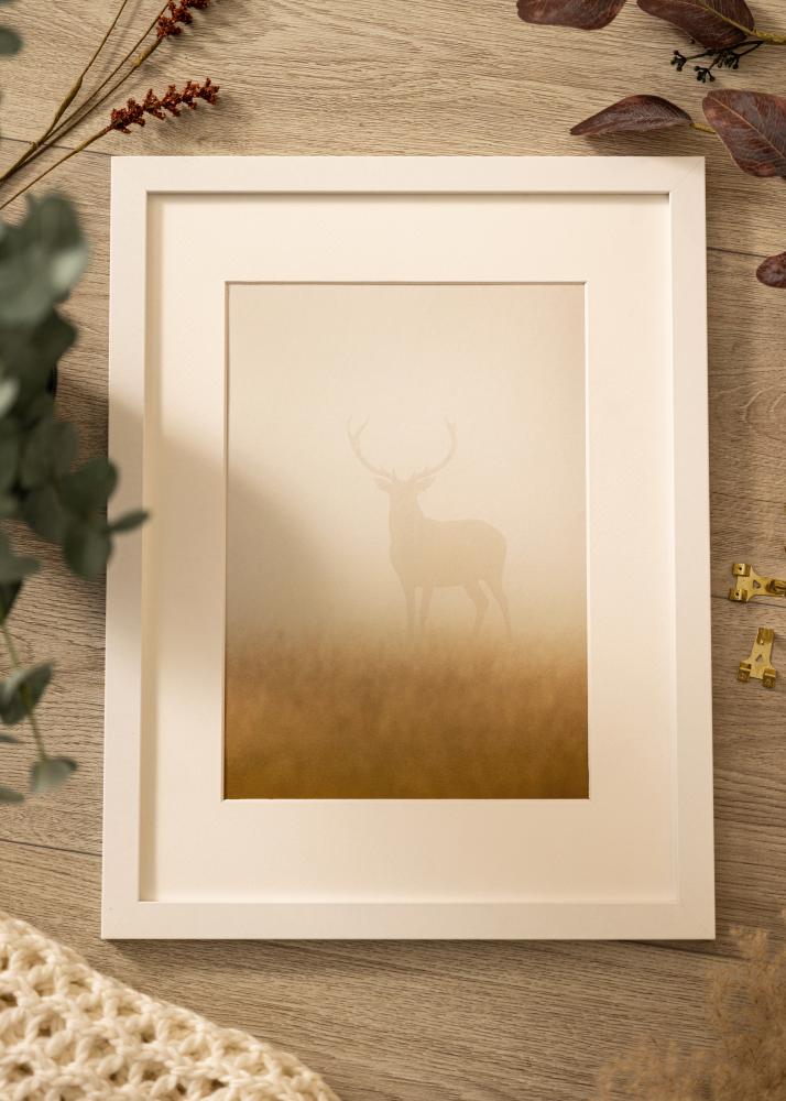 Cadre Deco Verre acrylique Blanc 60x60 cm