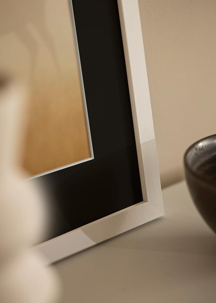 Cadre Selection Blanc 70x100 cm - Passe-partout Noir 62x93 cm