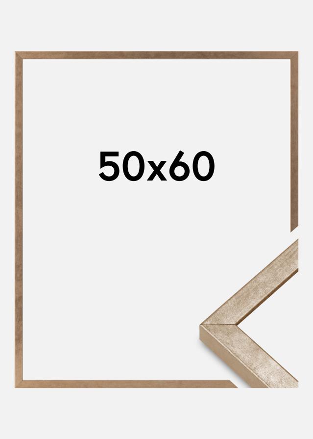 Cadre Ares Verre acrylique Laiton 50x60 cm