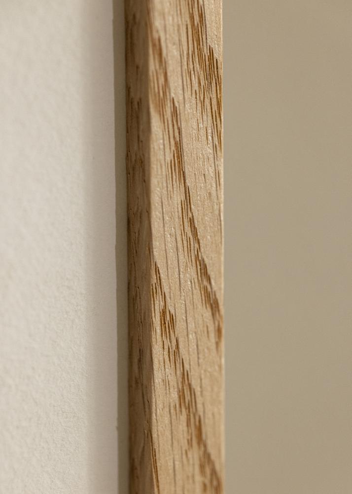 Cadre E-Line Verre Acrylique Chêne 50x50 cm