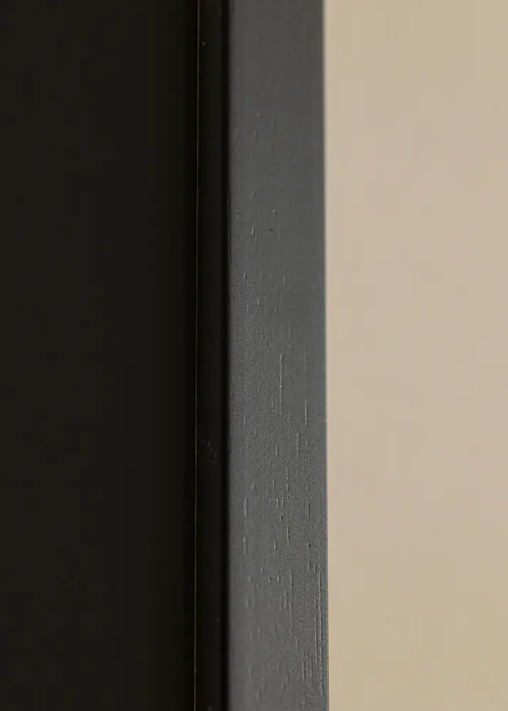 Cadre Edsbyn Noir 50x70 cm - Passe-partout Noir 33x56 cm