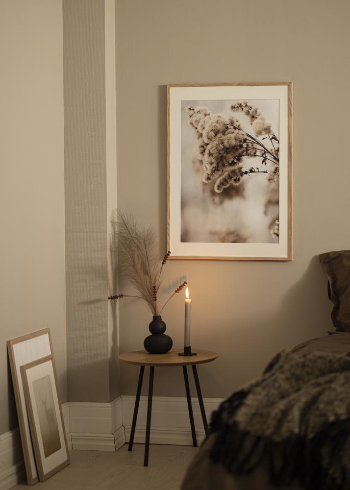 Cadre E-Line Verre Acrylique Chêne 50x50 cm