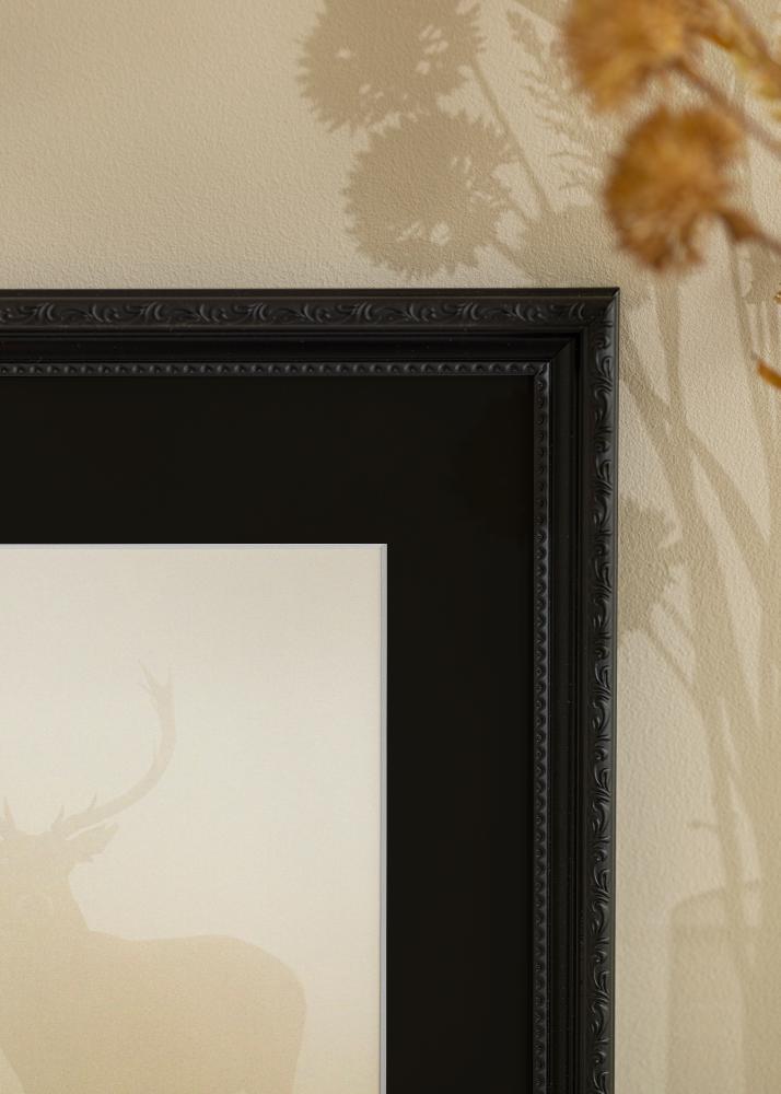 Cadre Abisko Noir 35x50 cm - Passe-partout Noir 11x17 pouces