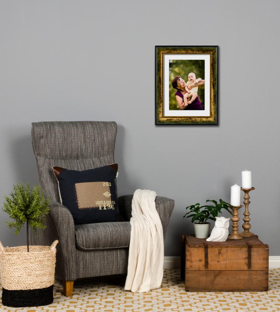 Cadre Roxen Or Moucheté - Taille au choix