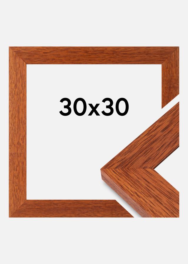 Cadre Juno Verre acrylique Cerise 30x30 cm