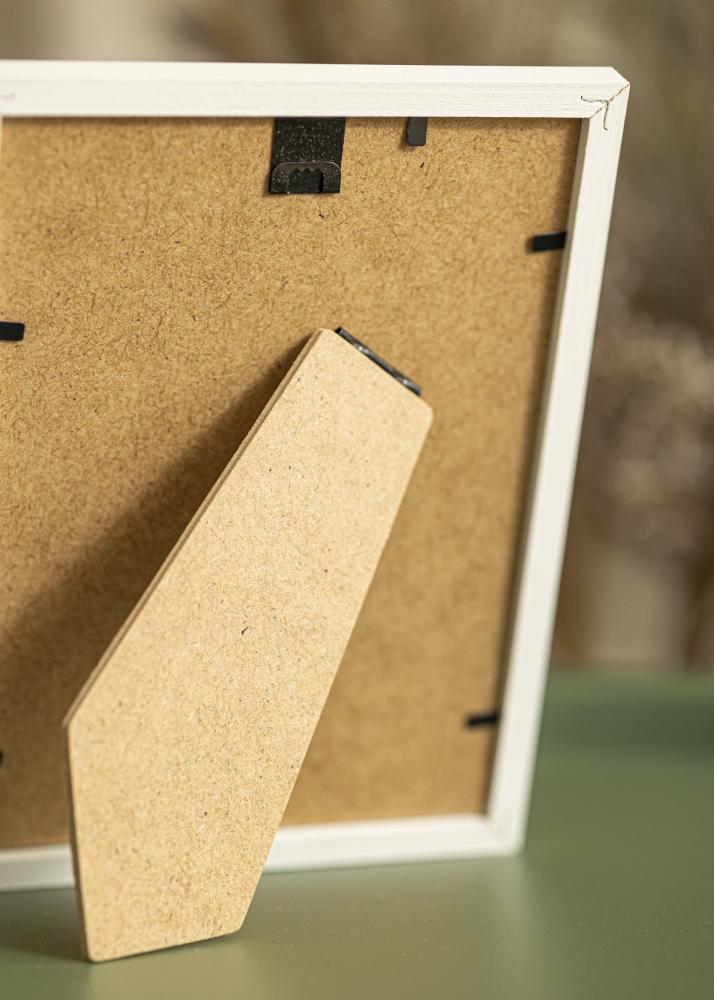 Cadre Kaspar Verre acrylique Blanc 10x15 cm