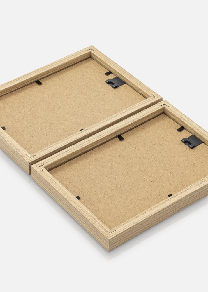 Cadre pliant Chêne Massive 10x15 cm