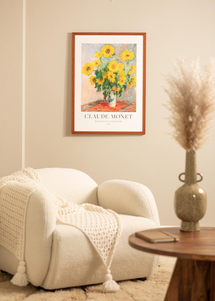 Cadre Hermes Verre acrylique Cerise 50x60 cm