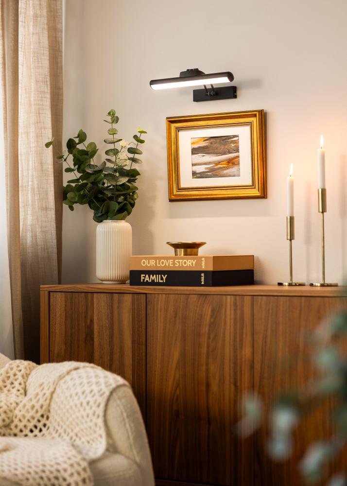 KAILA Gleam Éclairage de Tableaux à Piles 32 cm - Noir