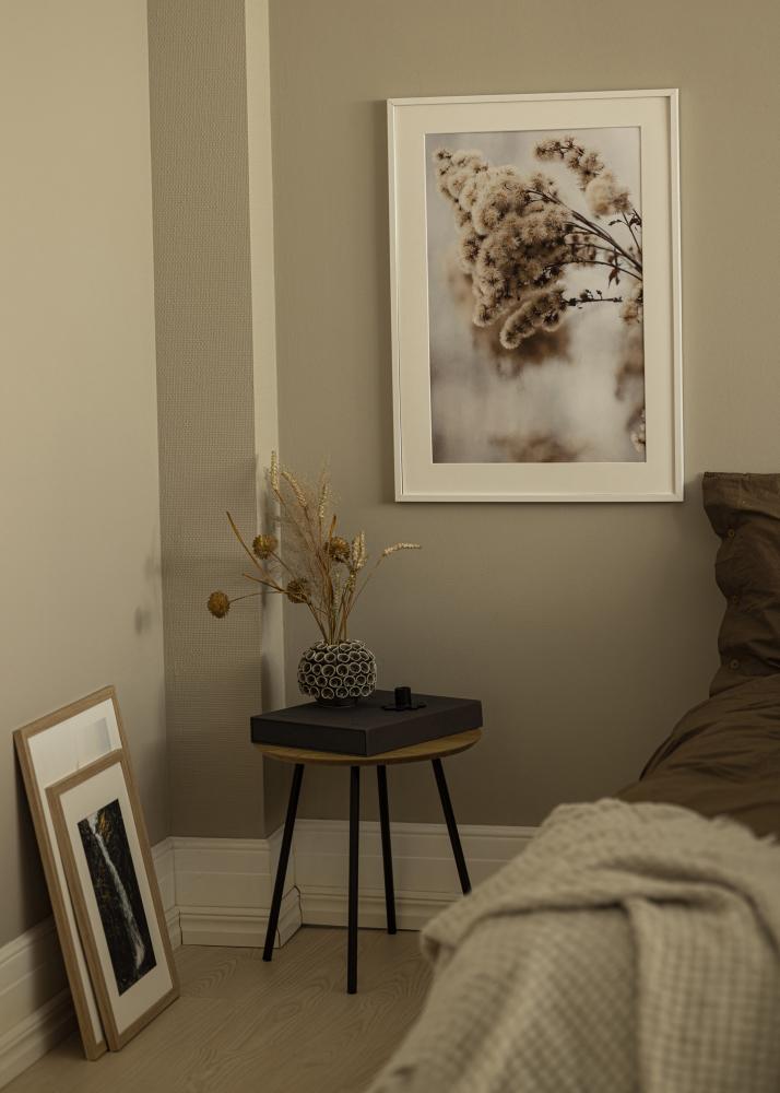 Cadre E-Line Verre Acrylique Blanc 50x50 cm