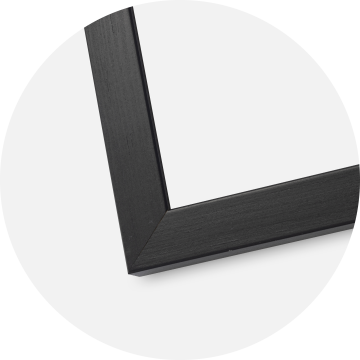 Cadre Stilren Verre acrylique Noir 15x20 cm - Passe-partout Blanc 4x6 pouces