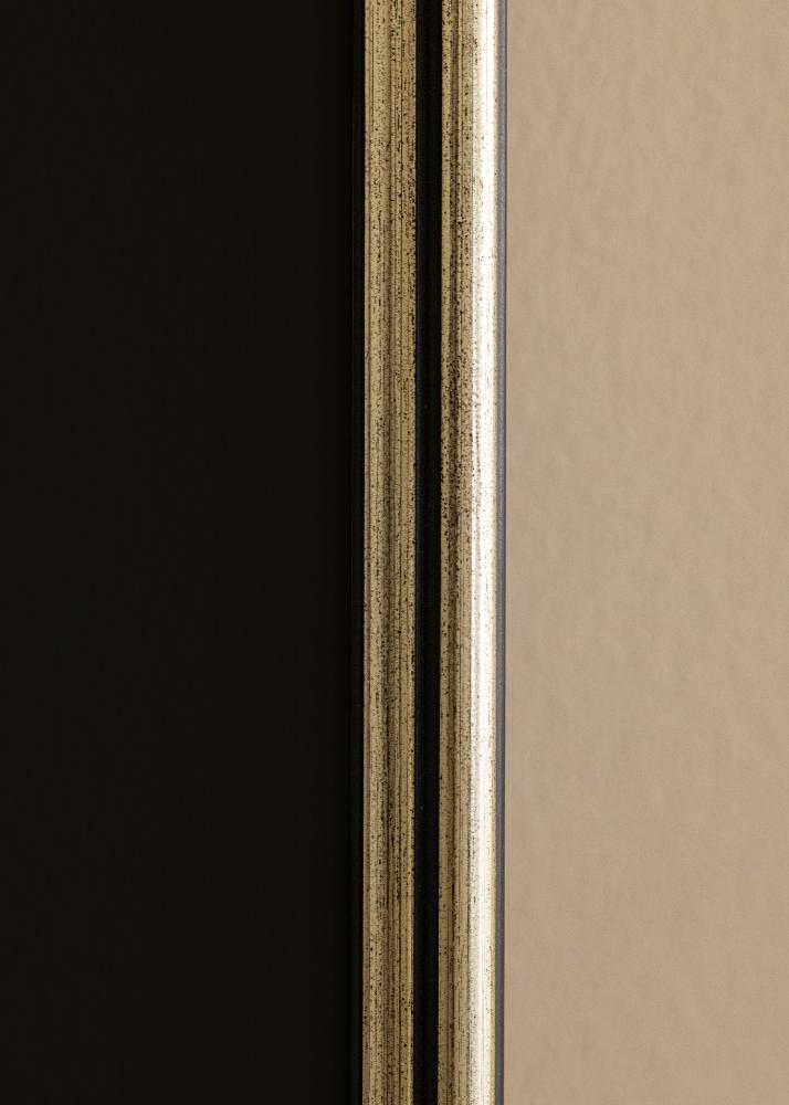 Cadre Horndal Argent 18x24 cm - Passe-partout Noir 13x18 cm