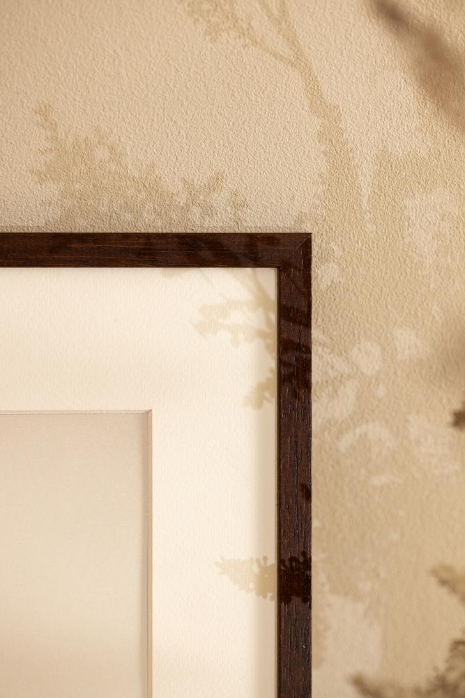 Cadre Edsbyn Verre Acrylique Noyer 32x42 cm