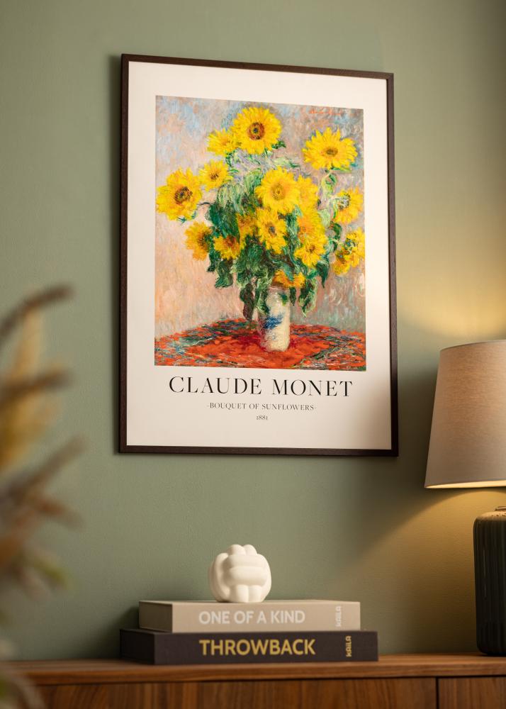 Cadre Edsbyn Verre Acrylique Noyer 32x42 cm