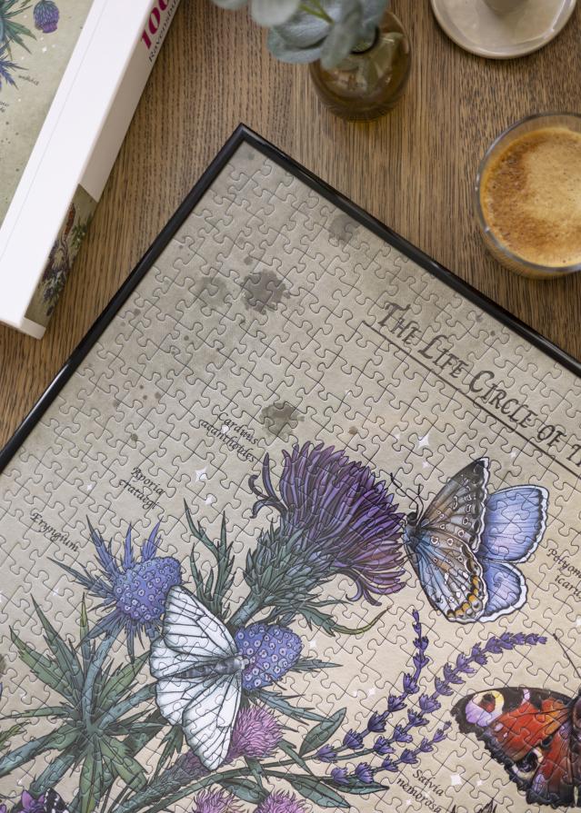 Cadre de puzzle Noir 70x100 cm