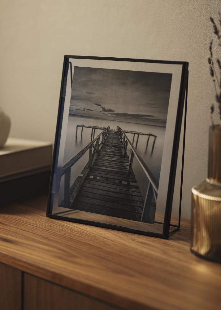 Cadre Artistic Noir 10x15 cm