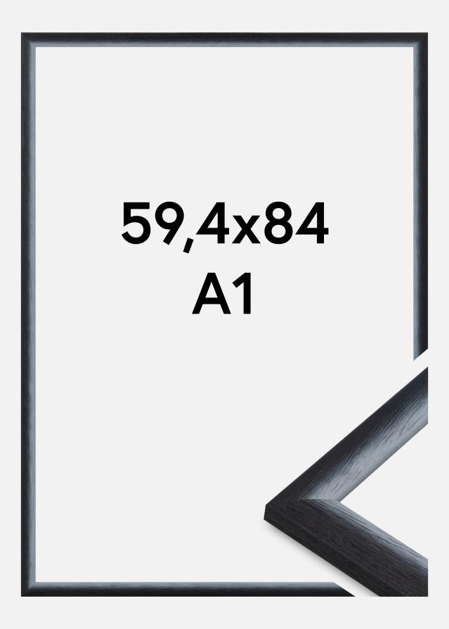 Cadre Cornwall Verre Acrylique Noir 59,4x84,1 cm (A1)