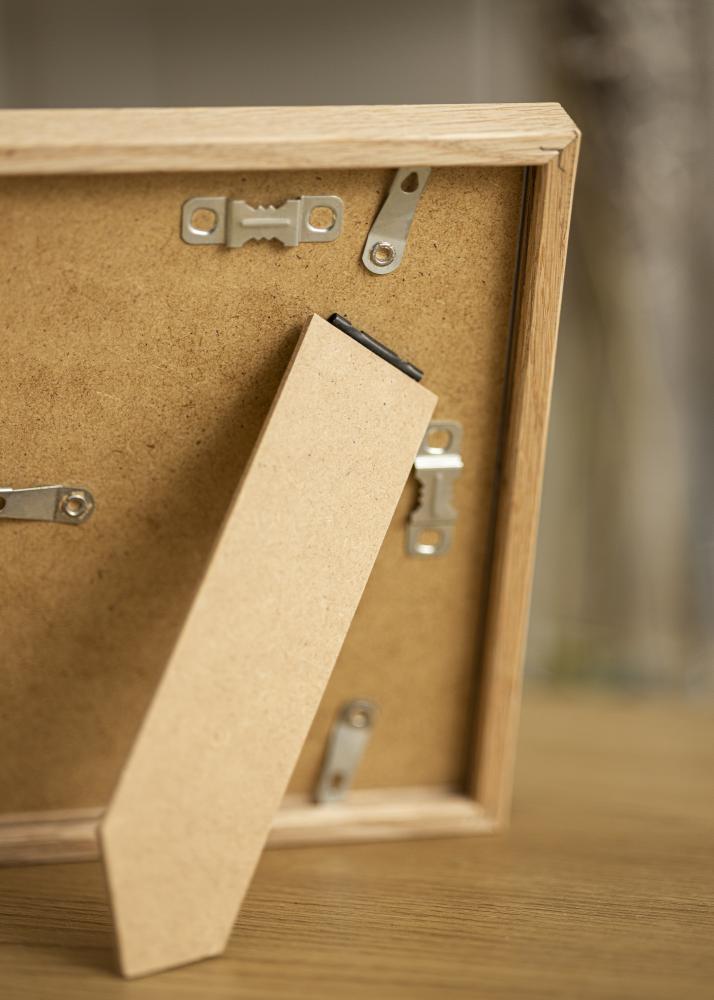 Cadre E-Line Verre Acrylique Chêne 13x18 cm