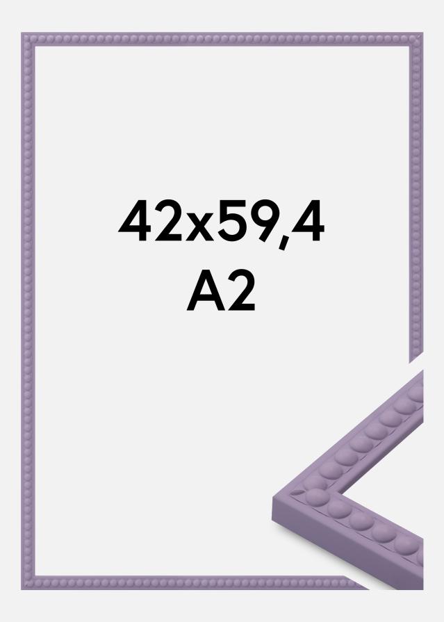 Cadre Perla Verre Acrylique Violet 42x59,4 cm (A2)