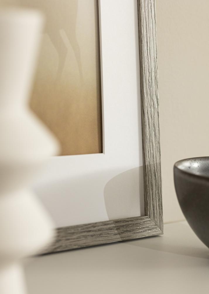 Cadre Stilren Verre Acrylique Grey Oak 70x100 cm