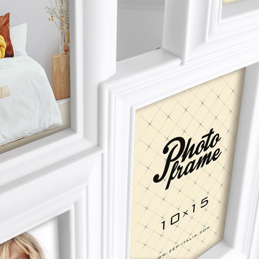 Tolosa White Cadre collage - 8 images