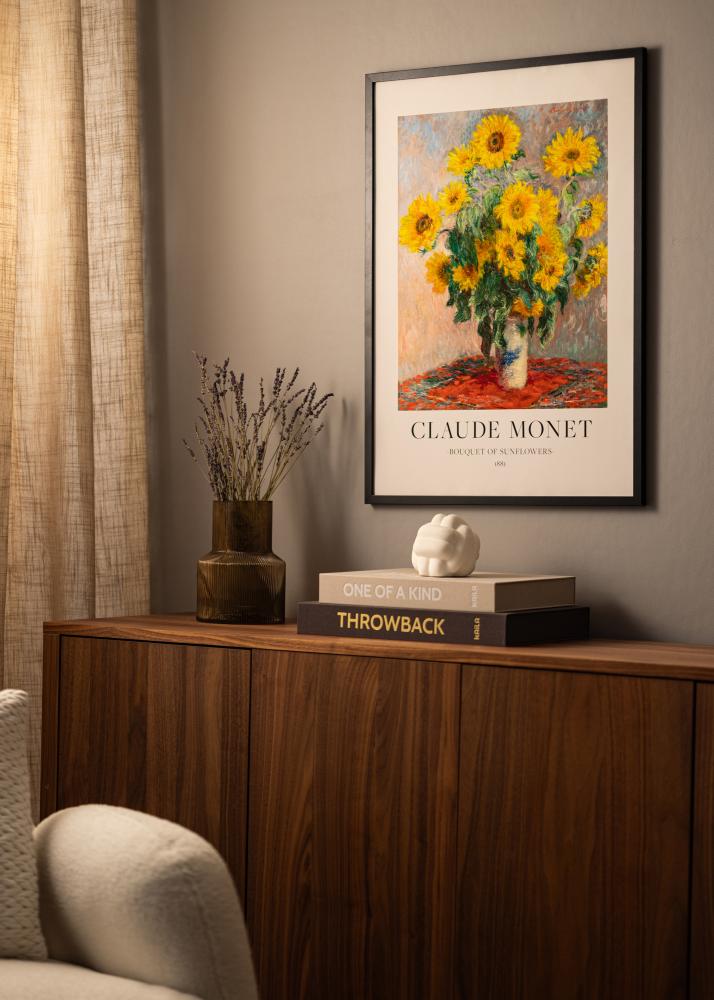 Cadre Modern Verre acrylique Noir 70x100 cm