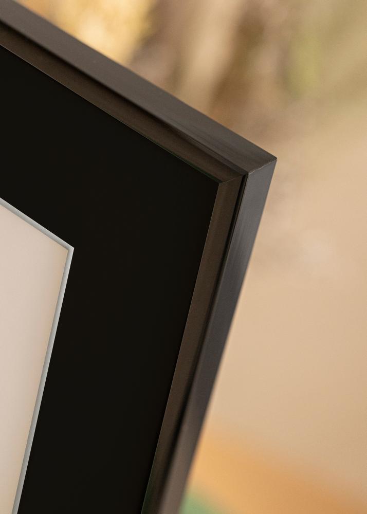 Cadre New Lifestyle Noir 30x40 cm - Passe-partout Noir 18x27 cm