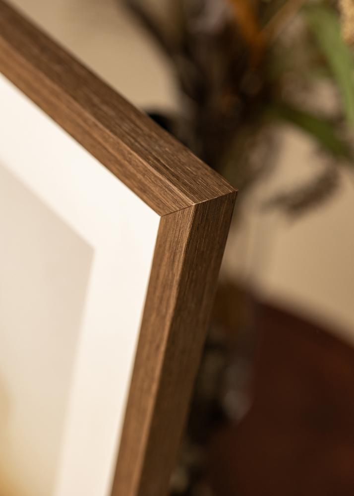 Cadre Hermes Verre acrylique Noyer 30x40 cm