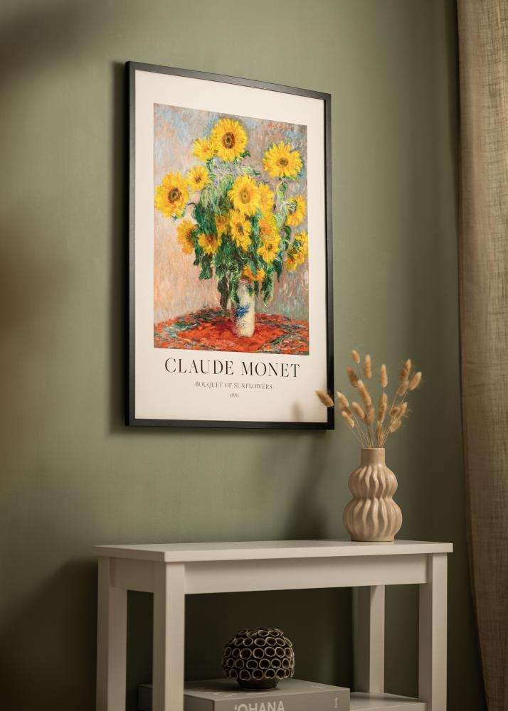 Cadre Modern Verre acrylique Noir 70x100 cm