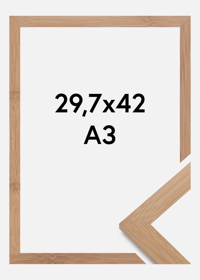 Cadre Hoei Bambou Verre Acrylique 29,7X42 cm (A3)