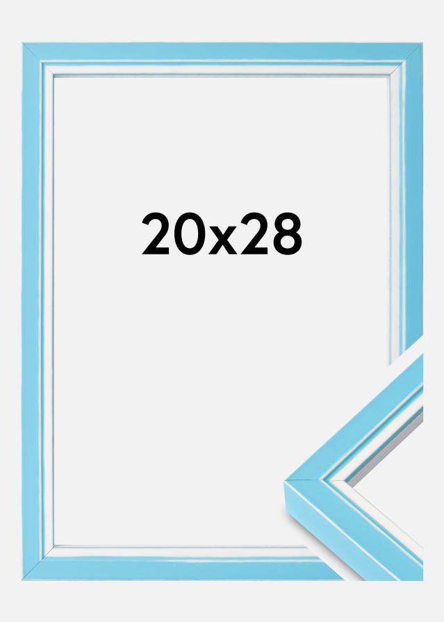 Cadre Diana Verre acrylique Bleu clair 20x28 cm