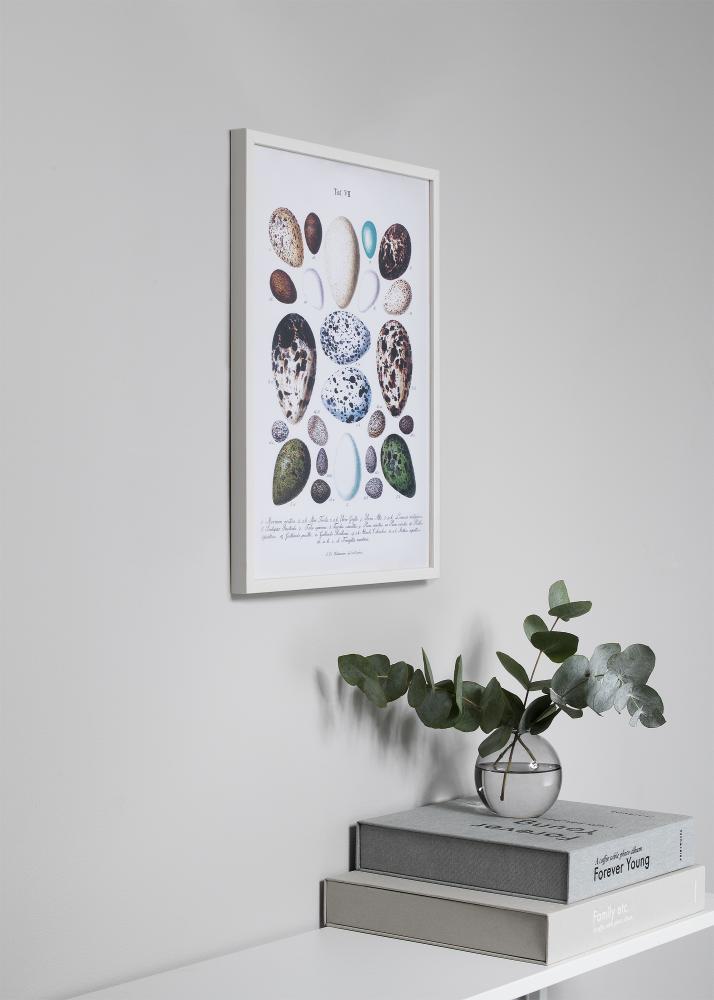 Cadre Oslo Verre Acrylique Blanc 21x29,7 cm (A4)