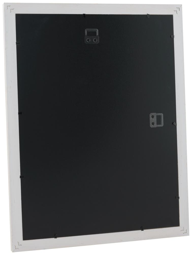 Cadre Vintage Homme Blanc 30x40 cm