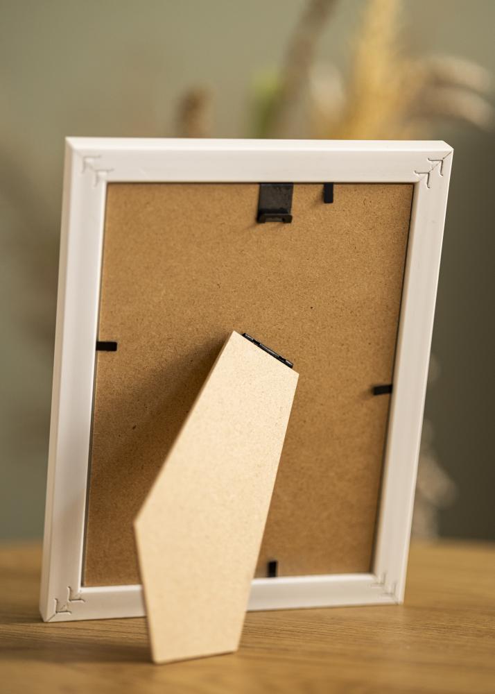 Cadre Gala Verre Acrylique Blanc 18x24 cm