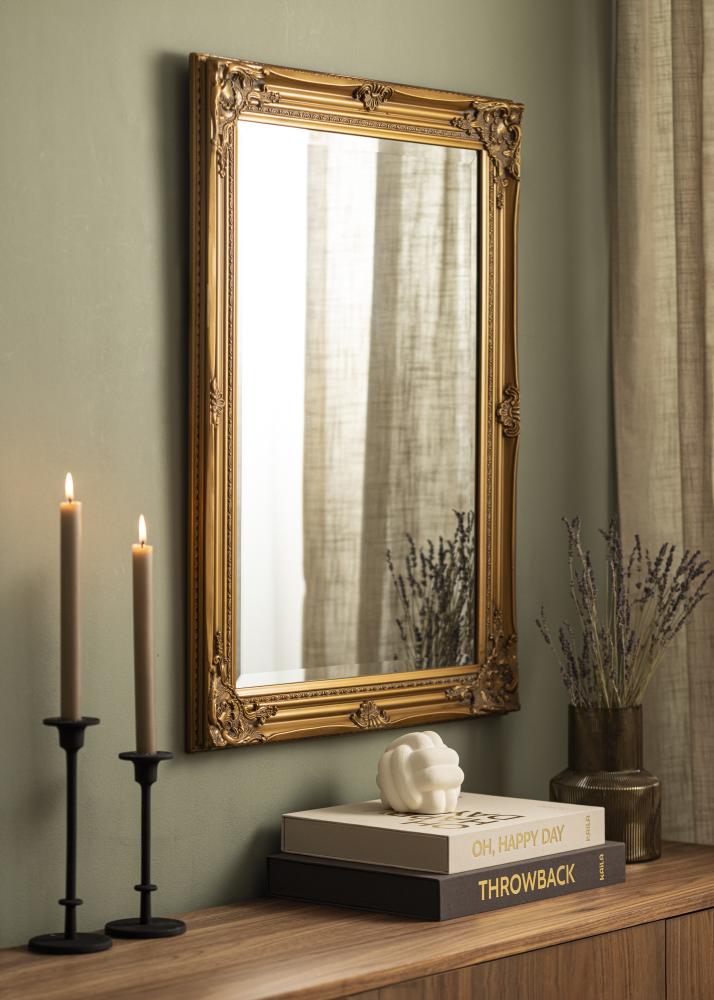Miroir Antique Or 62x82 cm