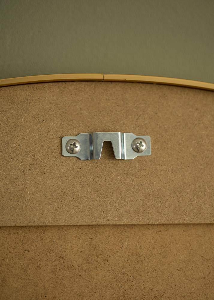 Miroir Modern Or diamètre 80 cm