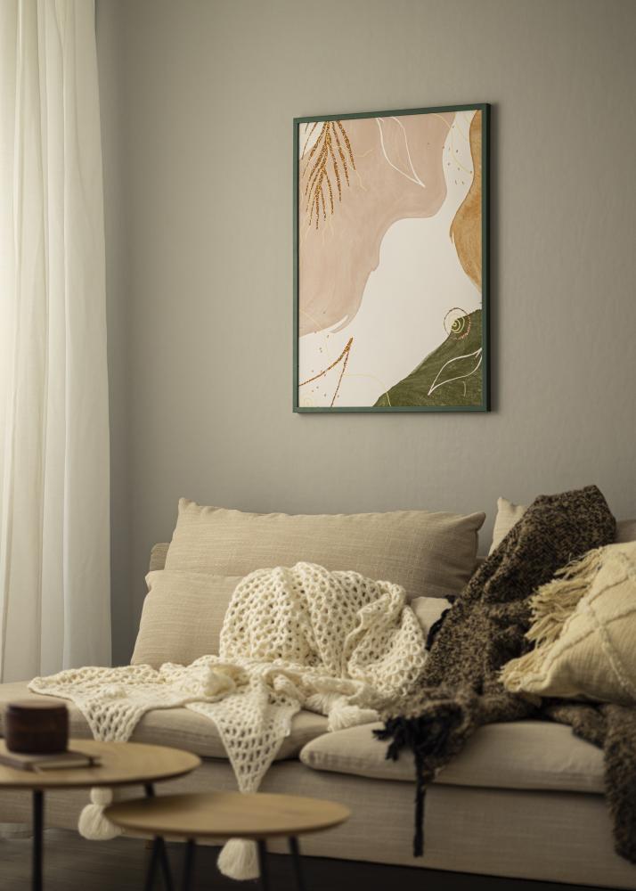 Cadre E-Line Acrylique Vert 30x40 cm