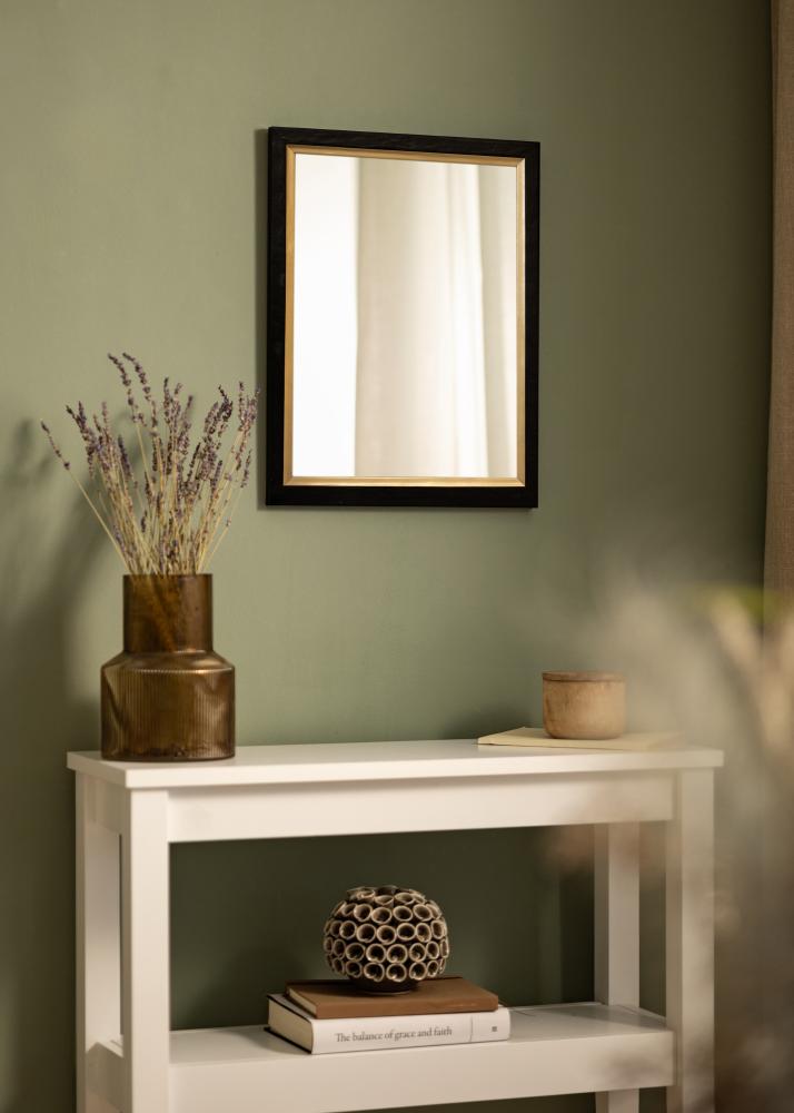 Miroir Leonie Noir - Propres mesures