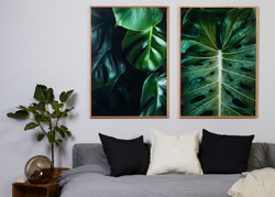 Les cadres en bois naturels donnent vie à vos motifs, fantastique pour les motifs de nature. Voici un de nos favoris en Chêne massif